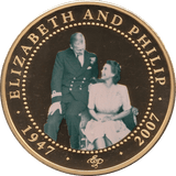 2009 ONE DOLLAR BU COOK ISLANDS ELIZABETH AND PHILIP 6 - WORLD COINS - Cambridgeshire Coins