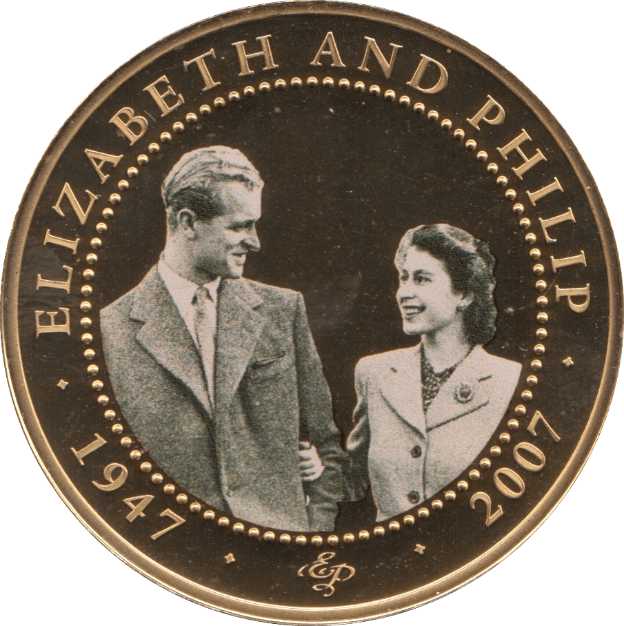 2009 ONE DOLLAR BU COOK ISLANDS ELIZABETH AND PHILIP - WORLD COINS - Cambridgeshire Coins