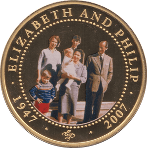 2009 ONE DOLLAR COOK ISLANDS ELIZABETH AND PHILIP 32 - ONE DOLLAR - Cambridgeshire Coins