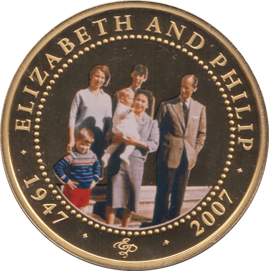 2009 ONE DOLLAR COOK ISLANDS ELIZABETH AND PHILIP 32 - ONE DOLLAR - Cambridgeshire Coins