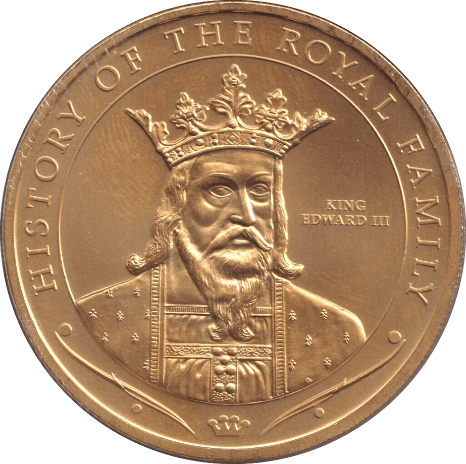 2009 ONE DOLLAR COOK ISLANDS - KING EDWARD III - WORLD COINS - Cambridgeshire Coins