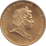 2009 ONE DOLLAR COOK ISLANDS - KING EDWARD III - WORLD COINS - Cambridgeshire Coins