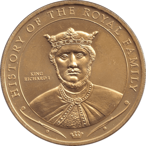 2009 ONE DOLLAR COOK ISLANDS - KING RICHARD I - WORLD COINS - Cambridgeshire Coins
