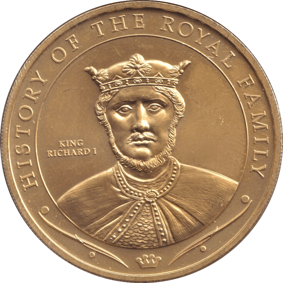 2009 ONE DOLLAR COOK ISLANDS - KING RICHARD I - WORLD COINS - Cambridgeshire Coins