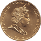 2009 ONE DOLLAR COOK ISLANDS - KING WILLIAM II - WORLD COINS - Cambridgeshire Coins