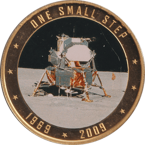 2009 ONE DOLLAR ONE SMALL STEP - WORLD COINS - Cambridgeshire Coins
