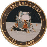 2009 ONE DOLLAR ONE SMALL STEP - WORLD COINS - Cambridgeshire Coins