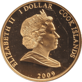 2009 ONE DOLLAR ONE SMALL STEP - WORLD COINS - Cambridgeshire Coins