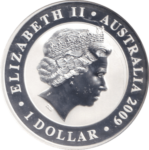 2009 ONE DOLLAR SILVER PROOF KOALA - SILVER WORLD COINS - Cambridgeshire Coins