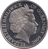 2009 £5 FIRST MOON LANDING BAILIWICK OF GUERNSEY BU - WORLD COINS - Cambridgeshire Coins