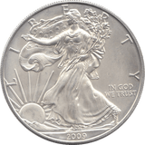 2009 SILVER LIBERTY DOLLAR USA - SILVER WORLD COINS - Cambridgeshire Coins