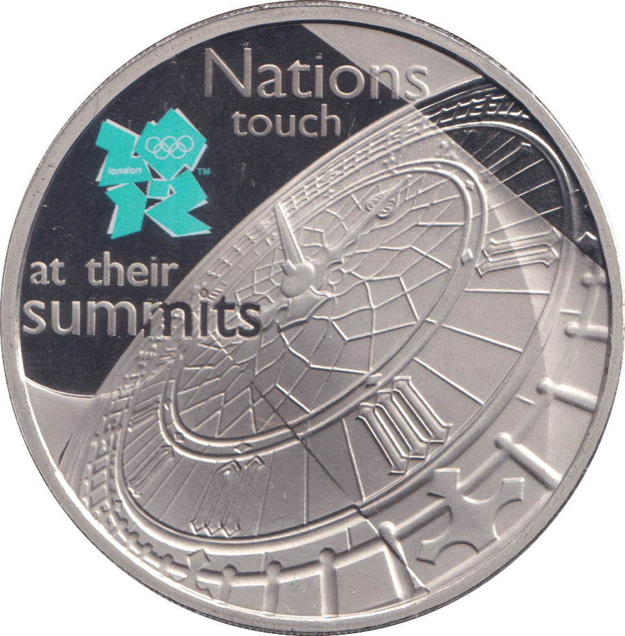 2009 SILVER PROOF £5 LONDON OLYMPIC 2012 - SILVER WORLD COINS - Cambridgeshire Coins