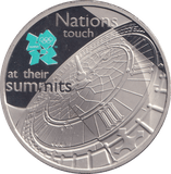 2009 SILVER PROOF £5 LONDON OLYMPIC 2012 - SILVER WORLD COINS - Cambridgeshire Coins