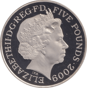 2009 SILVER PROOF £5 LONDON OLYMPIC 2012 - SILVER WORLD COINS - Cambridgeshire Coins