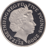 2009 SILVER PROOF £5 LONDON OLYMPIC 2012 - SILVER WORLD COINS - Cambridgeshire Coins