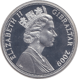 2009 SILVER PROOF FIVE POUND FIRST SUPERSONIC FLIGHT OF CONCORDE - SILVER WORLD COINS - Cambridgeshire Coins