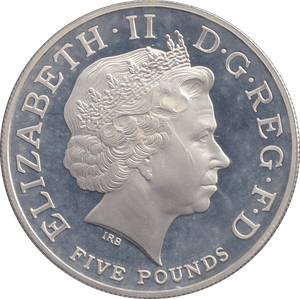 2009 SILVER PROOF FIVE POUNDS - SILVER WORLD COINS - Cambridgeshire Coins