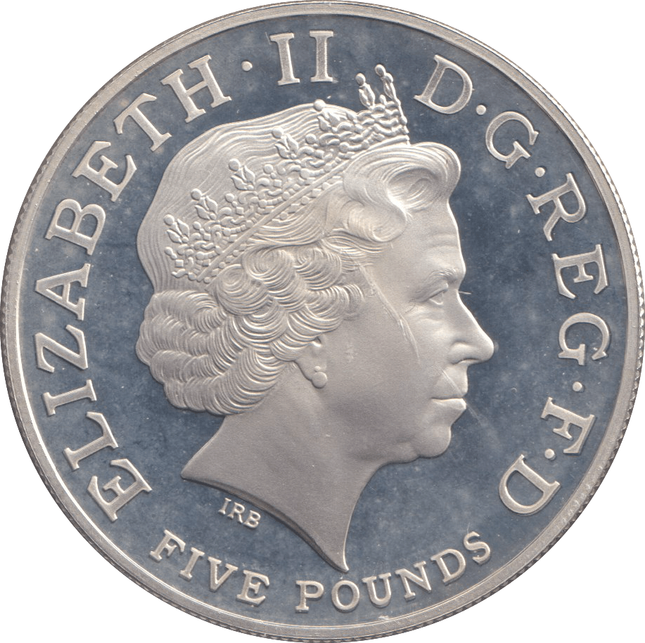 2009 SILVER PROOF FIVE POUNDS - SILVER WORLD COINS - Cambridgeshire Coins