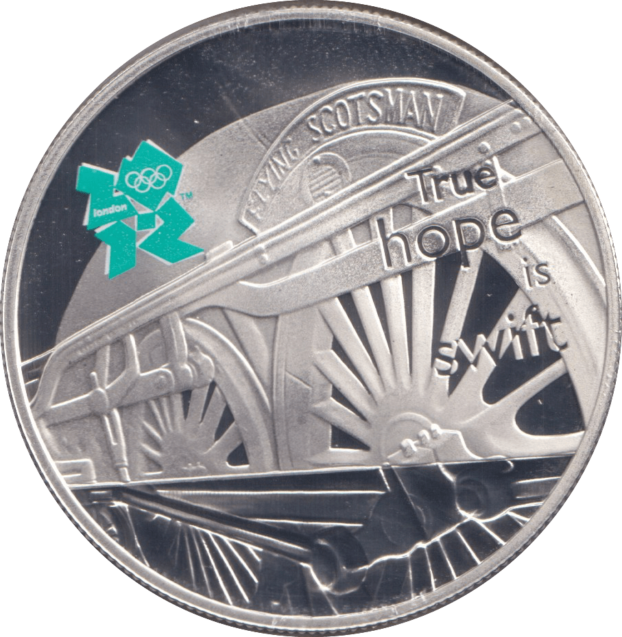 2009 SILVER FIVE POUNDS FLYING SCOTSMAN ( PROOF ) – Cambridgeshire Coins