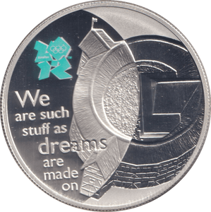 2009 SILVER PROOF GLOBE THEATRE FIVE POUNDS - £5 Silver Proof - Cambridgeshire Coins