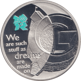 2009 SILVER PROOF GLOBE THEATRE FIVE POUNDS - £5 Silver Proof - Cambridgeshire Coins