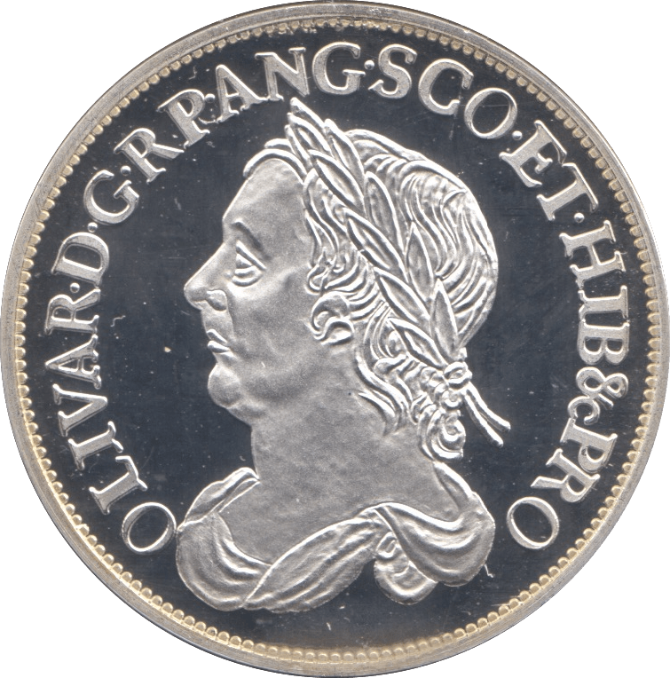 2009 SILVER PROOF MILLIONAIRES COLLECTION CROMWELL HALFCROWN - SILVER WORLD COINS - Cambridgeshire Coins