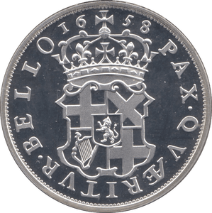 2009 SILVER PROOF MILLIONAIRES COLLECTION CROMWELL HALFCROWN - SILVER WORLD COINS - Cambridgeshire Coins