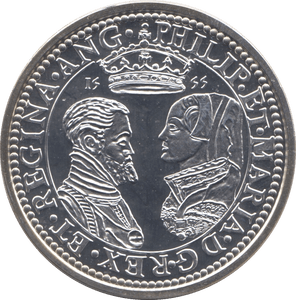 2009 SILVER PROOF MILLIONAIRES COLLECTION PHILIP AND MARY SHILLING - SILVER WORLD COINS - Cambridgeshire Coins