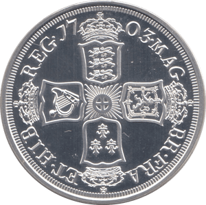 2009 SILVER PROOF MILLIONAIRES COLLECTION QUEEN ANNE HALFCROWN - SILVER WORLD COINS - Cambridgeshire Coins