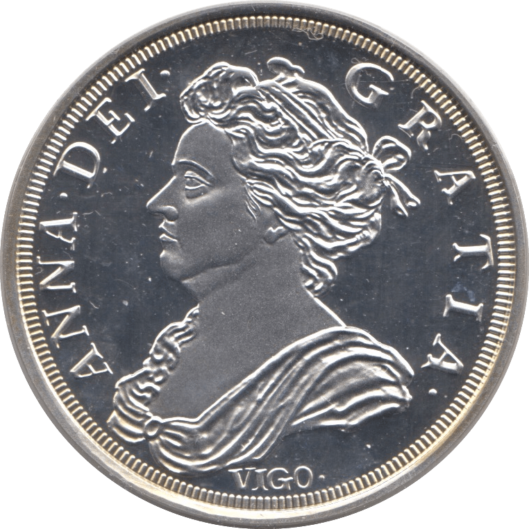 2009 SILVER PROOF MILLIONAIRES COLLECTION QUEEN ANNE HALFCROWN - SILVER WORLD COINS - Cambridgeshire Coins