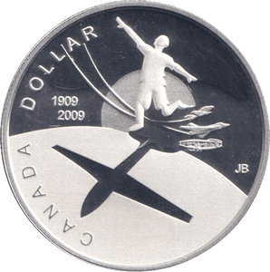 2009 SILVER PROOF ONE DOLLAR CANADA - SILVER WORLD COINS - Cambridgeshire Coins
