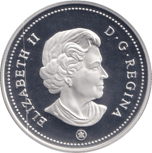 2009 SILVER PROOF ONE DOLLAR CANADA - SILVER WORLD COINS - Cambridgeshire Coins
