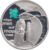 2009 SILVER PROOF STONEHENGE FIVE POUNDS - £5 Silver Proof - Cambridgeshire Coins