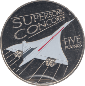 2009 SUPERSONIC CONCORDE 5 POUNDS ( PROOF ) - £5 Proof - Cambridgeshire Coins