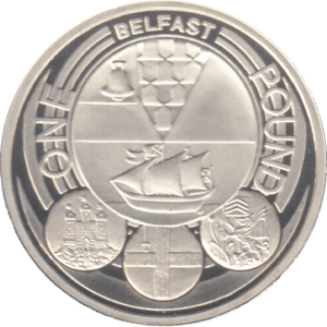 2010 £1 SILVER PROOF - £1 Silver Proof - Cambridgeshire Coins