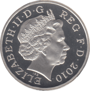2010 £1 SILVER PROOF - £1 Silver Proof - Cambridgeshire Coins