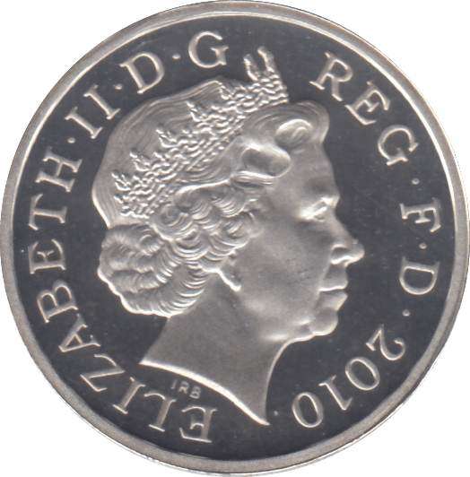 2010 £1 SILVER PROOF - £1 Silver Proof - Cambridgeshire Coins
