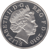 2010 £1 SILVER PROOF - £1 Silver Proof - Cambridgeshire Coins