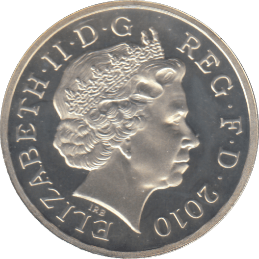 2010 £1 SILVER PROOF - £1 Silver Proof - Cambridgeshire Coins