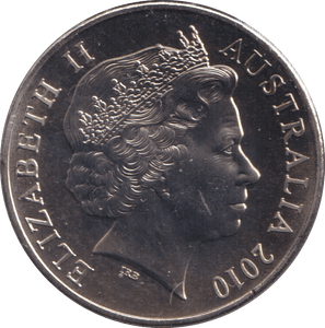 2010 20 CENTS WORKING FOR ALL AUSTRALIANS AUSTRALIA - WORLD COINS - Cambridgeshire Coins