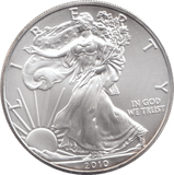 2010 AMERICAN EAGLE SILVER DOLLAR 1 OZ FINE SILVER - WORLD COINS - Cambridgeshire Coins