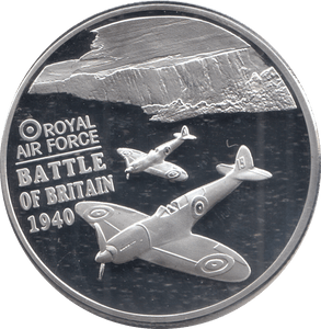 2010 BATTLE OF BRITAIN COMMEMORATIVE COIN - WORLD COINS - Cambridgeshire Coins