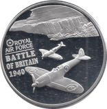 2010 BATTLE OF BRITAIN COMMEMORATIVE COIN - WORLD COINS - Cambridgeshire Coins