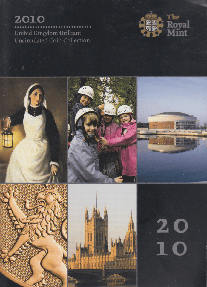 2010 BRILLIANT UNCIRCULATED COIN YEAR SET - Brilliant Uncirculated Year Sets - Cambridgeshire Coins