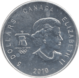 2010 CANADA FIVE DOLLARS 1OZ FINE SILVER - SILVER 1 oz COINS - Cambridgeshire Coins
