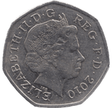 2010 CIRCULATED 50P 100 YEARS GIRL GUIDES - 50P CIRCULATED - Cambridgeshire Coins