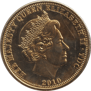 2010 CROWN JUBILEE MONARCH - WORLD COINS - Cambridgeshire Coins