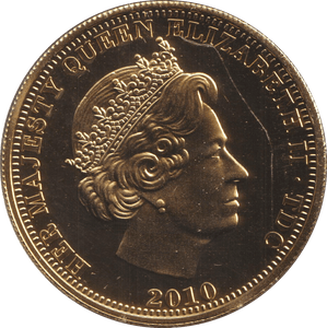 2010 CROWN THE ACCESSION - WORLD COINS - Cambridgeshire Coins