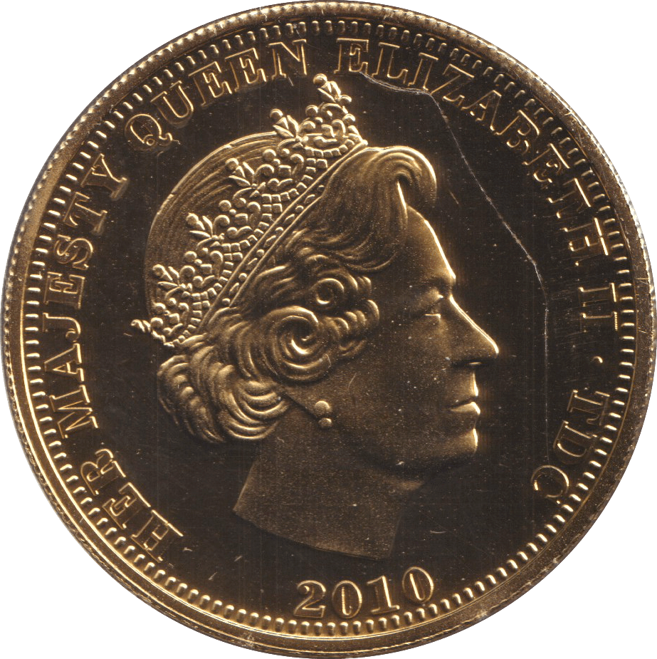 2010 CROWN THE ACCESSION - WORLD COINS - Cambridgeshire Coins