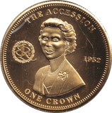 2010 CROWN THE ACCESSION - WORLD COINS - Cambridgeshire Coins